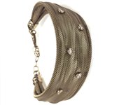 Armband Borsari gioielli Dame Plissè in Silber Zirconia BRAG1268/A